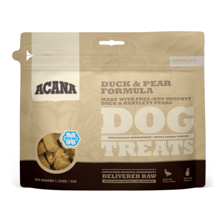 Acana Dog Treat FD Duck & Pear 1.25 oz - Southeast Pet Online Ordering