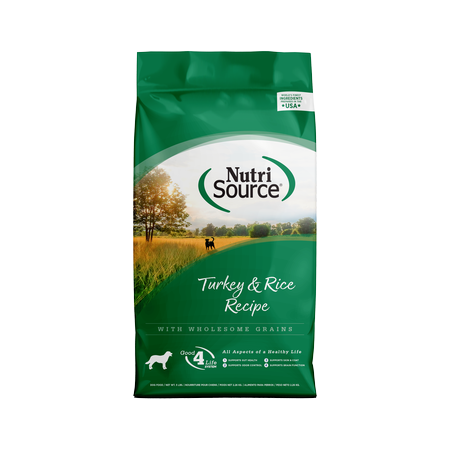 NutriSource Dog Dry Turkey & Rice 15# - Southeast Pet Online Ordering