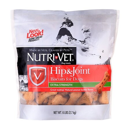 Nutri-Vet Dog Hip & Joint Peanut Butter Wafer 6# - Southeast Pet Online ...