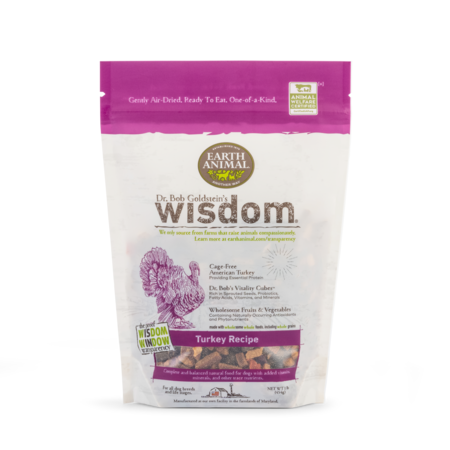 Earth Animal Dog Food Wisdom Air Dried Turkey 1# - Southeast Pet Online