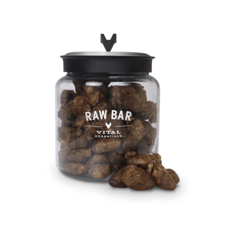 Vital Essentials Raw Bar FD Duck Hearts 150 Bag Southeast Pet Online