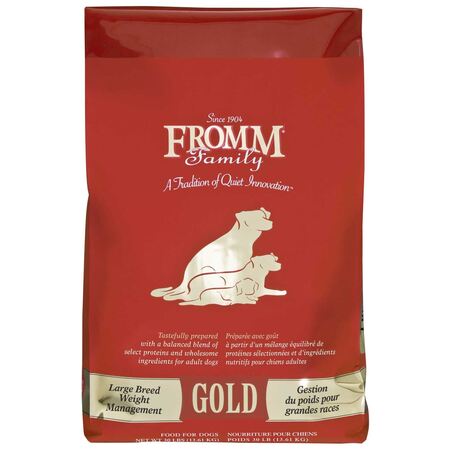 Fromm Gold Dog Dry Weight Management Large Breed 15# - Southeast Pet ...