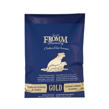 Fromm Gold Dog Dry Senior Reduced Activity 15# - Southeast Pet Online ...