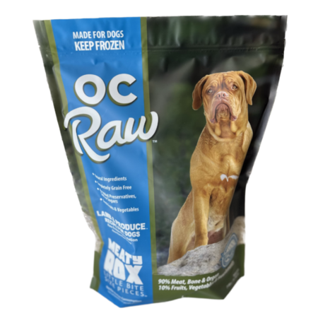 OC Raw Dog Frozen Food Lamb & Produce Meaty Rox 7# - Southeast Pet ...