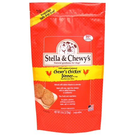 Stella & Chewy's Dog Frozen Patties Chicken Dinner 6# - Southeast Pet ...