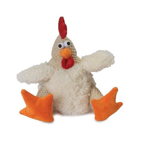 Worldwise goDog Dog Toy Just for Me Fat White Rooster - Southeast Pet ...