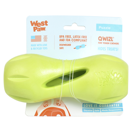 West Paw Dog Toy Qwizl Large 6.5