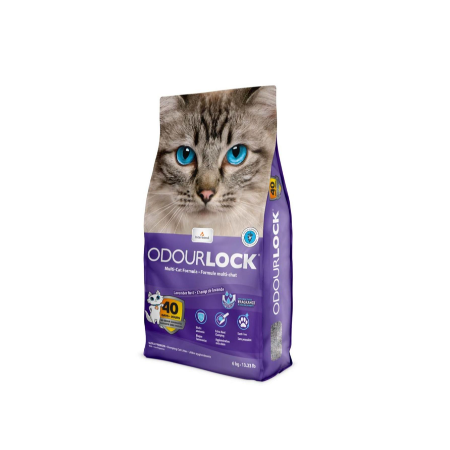 Intersand Odor Lock Cat Litter Lavender 13# - Southeast Pet Online Ordering