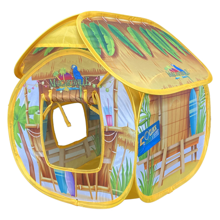 Multipet Cat Margaritaville Pop Up Tiki Hut - Southeast Pet Online Ordering