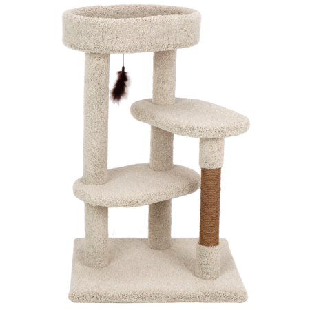 Ware Cat Furniture Unassembled Step- N-Chill Brown 24X20X36 - Southeast ...