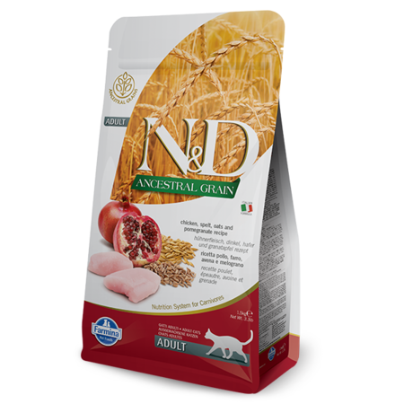 Farmina Cat Dry ANCESTRAL GRAIN Chicken & Pomegranate 3.3# - Southeast ...