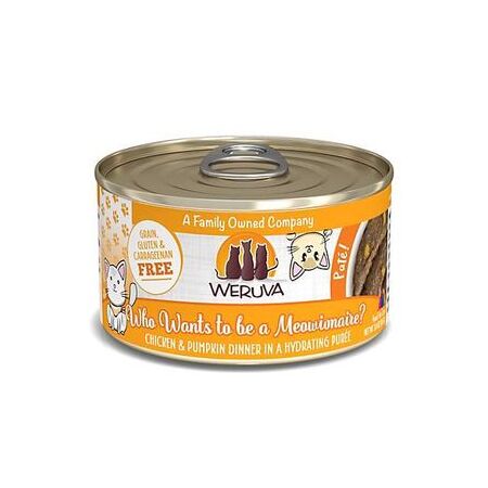 Weruva Cat Classic Can GF Pate Chicken & Pumpkin - Want 2B Meowionaire ...