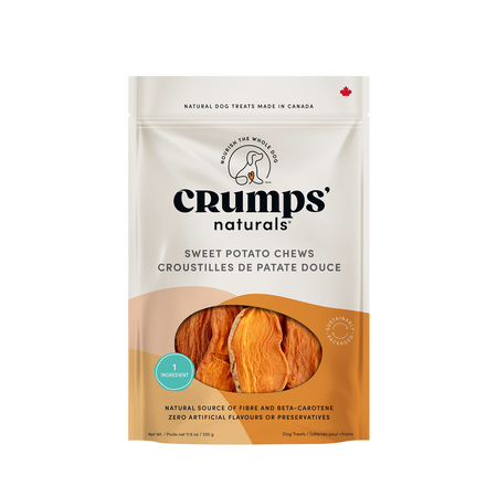 Crumps Dog Treat Sweet Potato Chews 11.6 oz - Southeast Pet Online Ordering