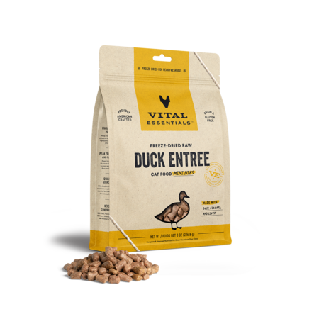 Vital Essentials Cat Food Fd Mini Nibs Duck Oz Southeast Pet Online Ordering