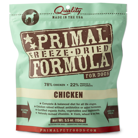 Primal Dog FD Food Chicken 5.5 oz - Southeast Pet Online Ordering