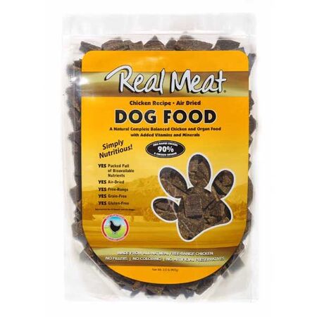 Real Meat Dog Food Air Dried Chicken 2# - Southeast Pet Online Ordering