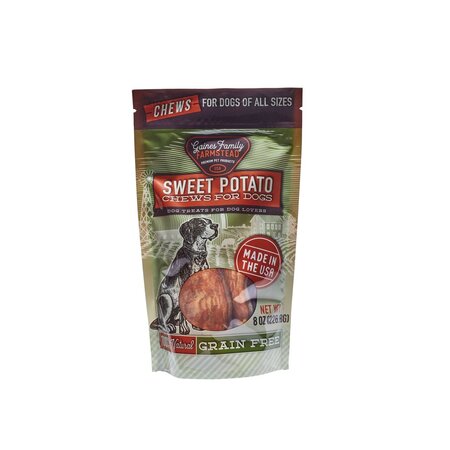 Gaines Family Sweet Potato Chews 8 oz - Southeast Pet Online Ordering