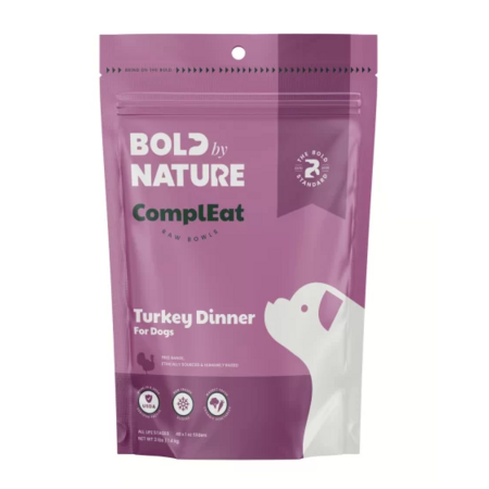 HACHI アニミューン 14g Bold By Nature Dog Frozen Turkey 8 oz - Southeast Pet Online