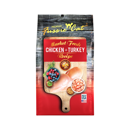 Fussie Cat Dry GF Market Fresh Chicken & Turkey Formula 10# - Southeast ...