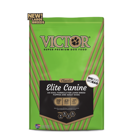 Victor Dog Dry Classic Elite Canine 15# - Southeast Pet Online Ordering